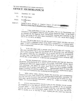 Upper Krishna Irrigation Project (02) - India - Credit 2010, Loan 3050 - P009898 - Special OED Study - Correspondence - Volume 4 - SA2AW Files