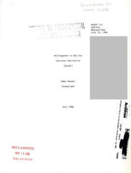 UNDP/GLO/78/006 - Low Cost Water Sanitation Techniques - Documents - Volume 1