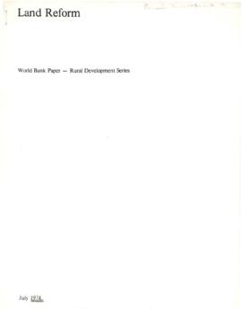 Agriculture Reports - Operations Policy File - Volume 01