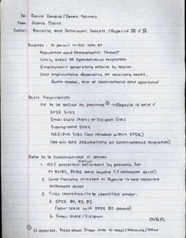 Gloria Davis - Chronological File - 1984