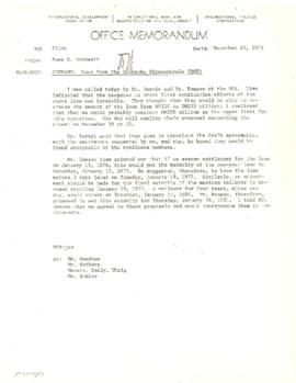 Eugene H. Rotberg - Chronological Records - Volume 17 - December 1975