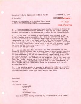 Omer Hursit Calika - Chronological Files, 1970-08 - 1970-12