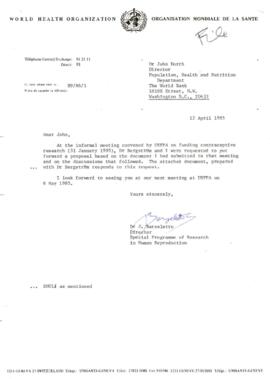 Contraceptive Research and Development - Correspondence - Volume 1