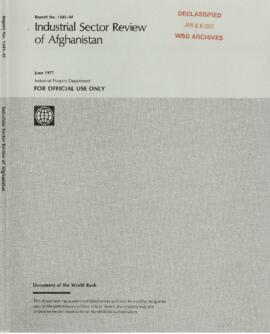 Afghanistan - General - Loan Committee Project File