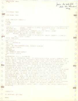 Irrigation - Pakistan - Loan 0266 - P010016 - Correspondence - Volume 1