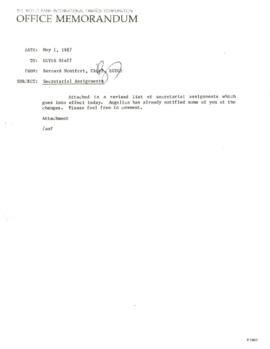 Energy Sector Management Assistance Program [ESMAP] - Project Management Records - Miscellaneous Correspondence