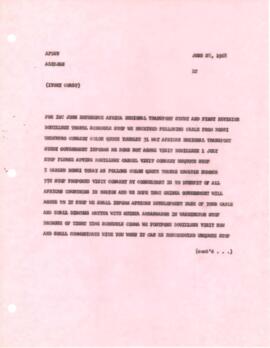 Omer Hursit Calika - Chronological Files, 1968-01 - 1968-06